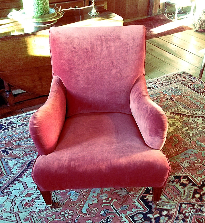 Reupholstered Armchair